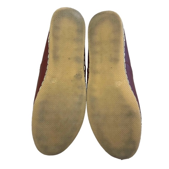 CHARIX Women's Cognac Maroon Red Leather
Loafer Flats Size 38 (8) - Picture 13 of 13